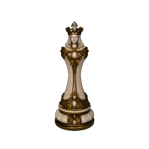 Quân Cờ "Nữ Hoàng" - The Aureate Ivory Empire - Image 5
