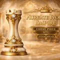 Quân Xe (Rook) trong Bộ Cờ The Aureate Ivory Empire - Thumbnail 1