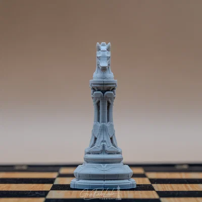 Halo‑Engine Atelier "Knight" - Quân mã cờ vua