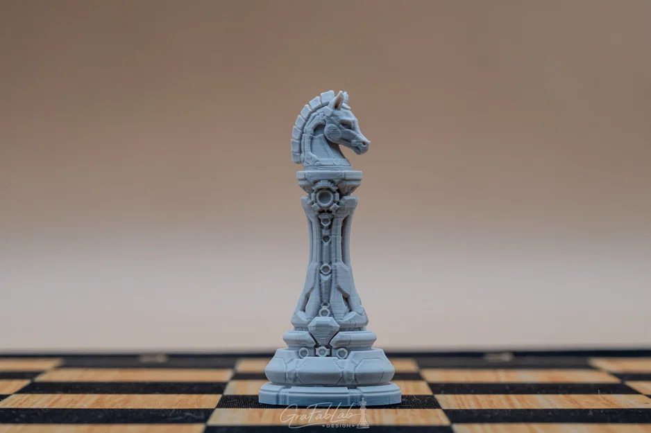 Halo‑Engine Atelier "Knight" - Quân mã cờ vua - Image 3