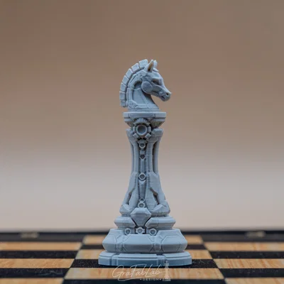 Halo‑Engine Atelier "Knight" - Quân mã cờ vua