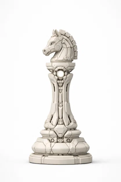 Halo‑Engine Atelier "Knight" - Quân mã cờ vua - Image 6