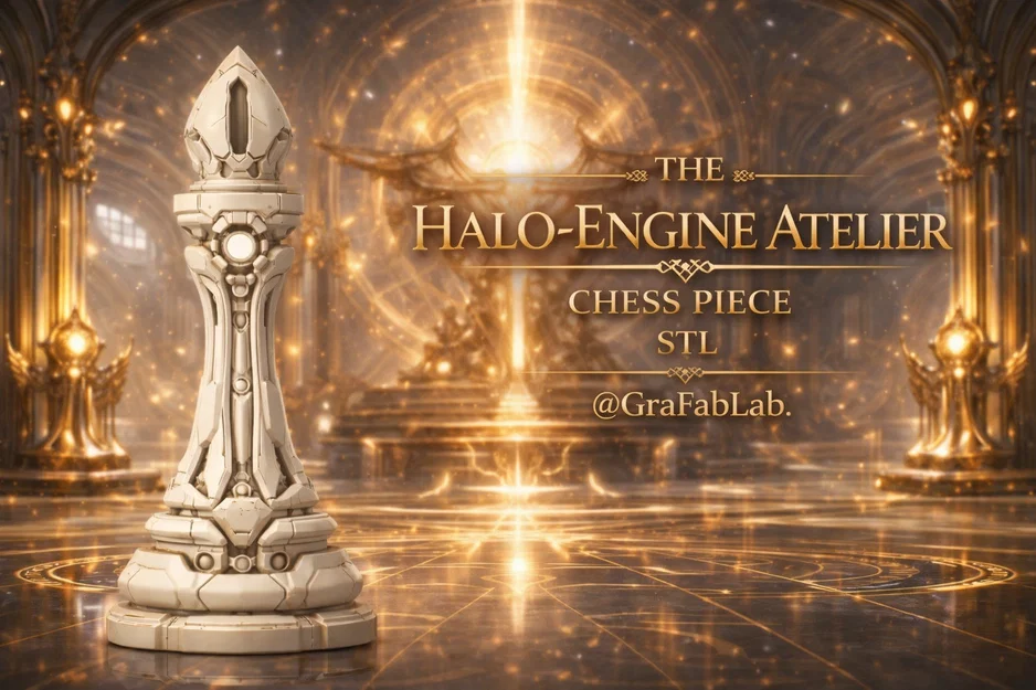 Quân Tượng (Bishop) - Bộ cờ vua Halo-Engine Atelier - Image 1