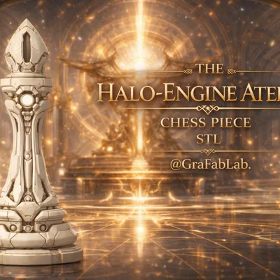 Quân Tượng (Bishop) - Bộ cờ vua Halo-Engine Atelier