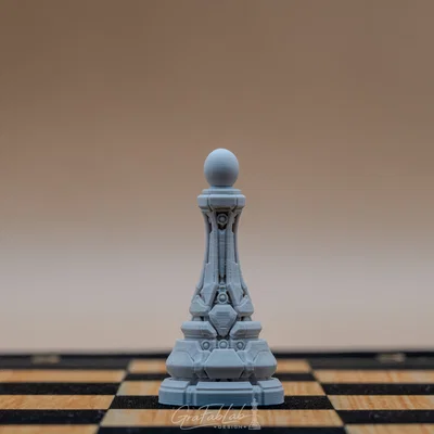 Quân Tốt "Pawn" từ The Halo‑Engine Atelier - Quân cờ