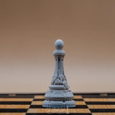 Quân Tốt "Pawn" từ The Halo‑Engine Atelier - Quân cờ
