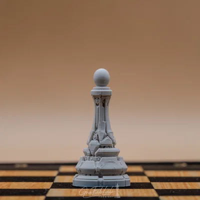 Quân Tốt "Pawn" từ The Halo‑Engine Atelier - Quân cờ