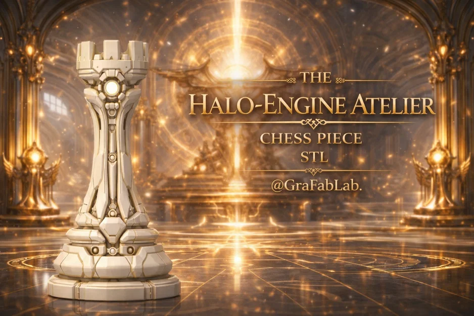 The Halo‑Engine Atelier "Rook" - Quân Xe cờ vua - Image 1