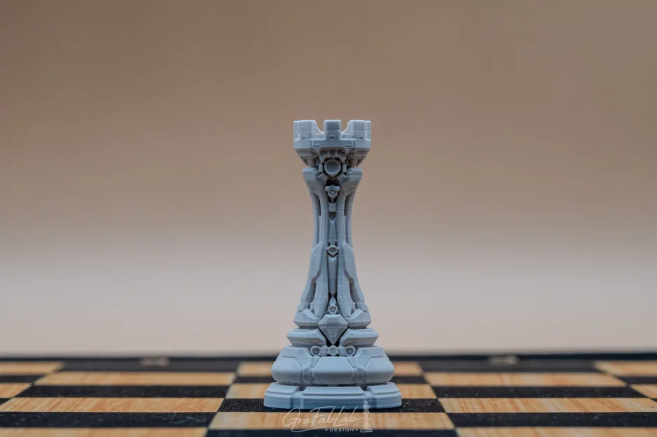 The Halo‑Engine Atelier "Rook" - Quân Xe cờ vua - Image 2