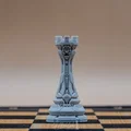 The Halo‑Engine Atelier "Rook" - Quân Xe cờ vua - Thumbnail 2