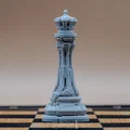Quân cờ Queen thuộc bộ Halo‑Engine Atelier - Thumbnail 4