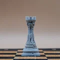 The Halo‑Engine Atelier "Rook" - Quân Xe cờ vua - Thumbnail 3
