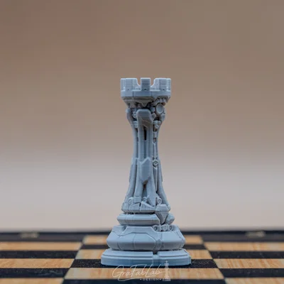 The Halo‑Engine Atelier "Rook" - Quân Xe cờ vua