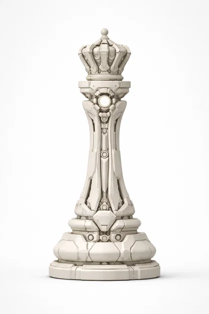 Quân cờ Queen thuộc bộ Halo‑Engine Atelier - Image 6