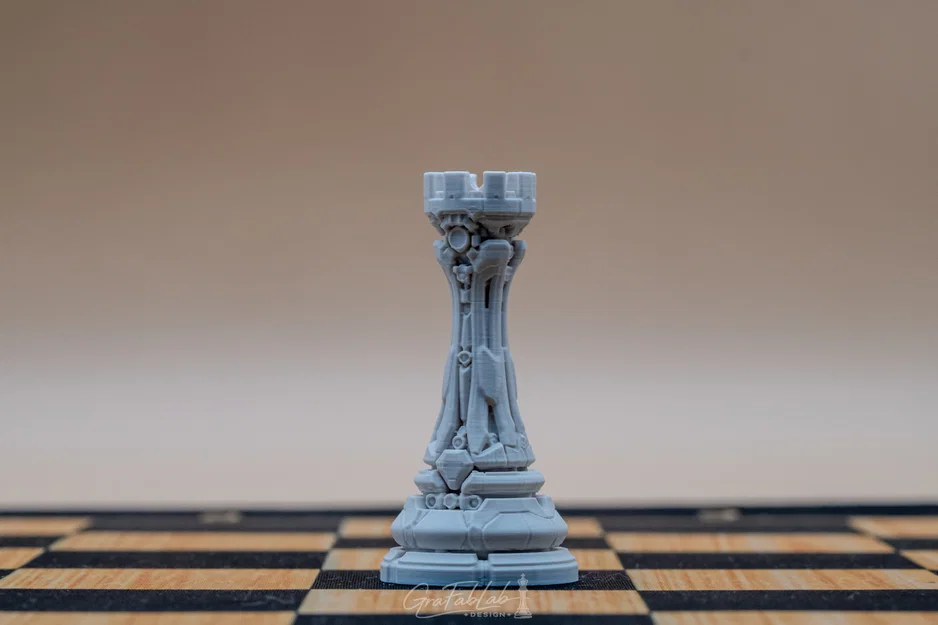 The Halo‑Engine Atelier "Rook" - Quân Xe cờ vua - Image 4