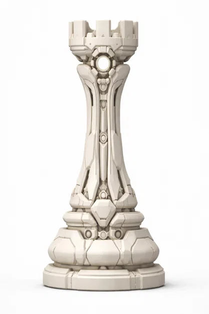 The Halo‑Engine Atelier "Rook" - Quân Xe cờ vua - Image 6