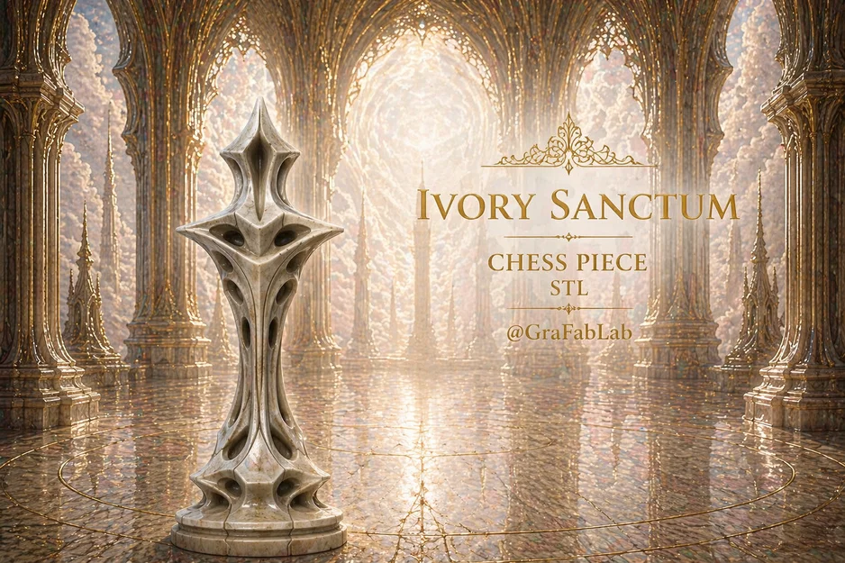 Ivory Sanctum "Bishop" - Quân tượng trong bộ cờ vua - Image 1