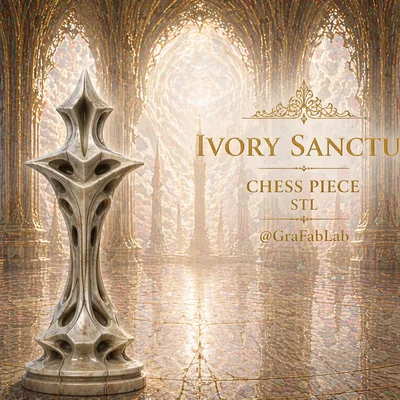 Ivory Sanctum "Bishop" - Quân tượng trong bộ cờ vua