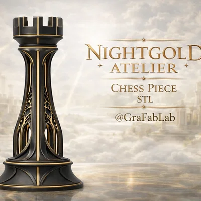 Nightgold Atelier "Rook" - Quân Xe trong bộ cờ vua