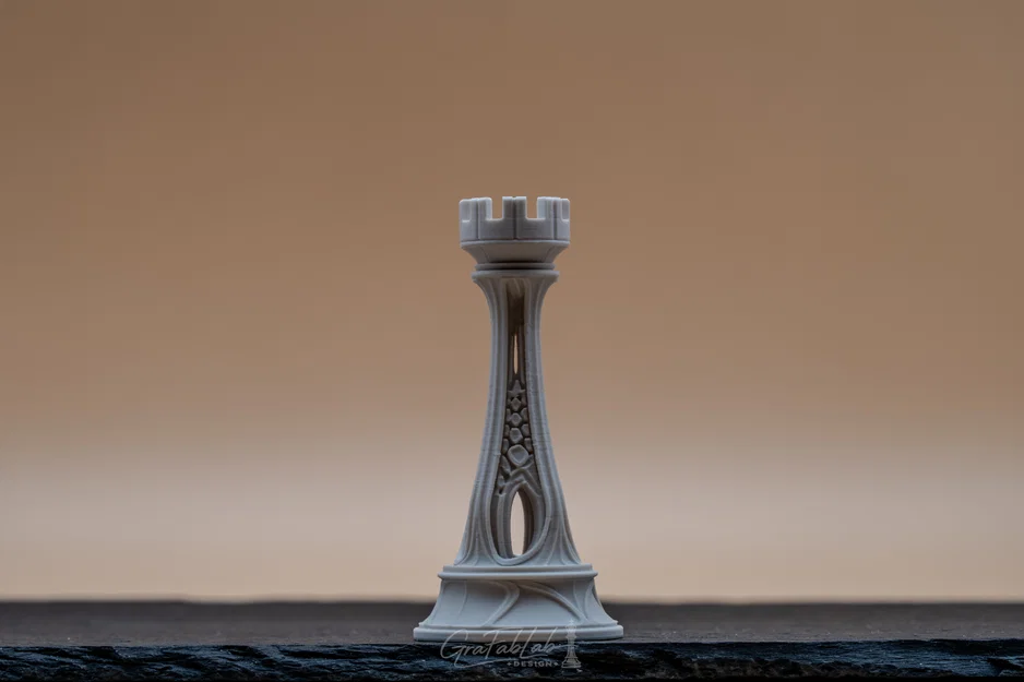 Nightgold Atelier "Rook" - Quân Xe trong bộ cờ vua - Image 3