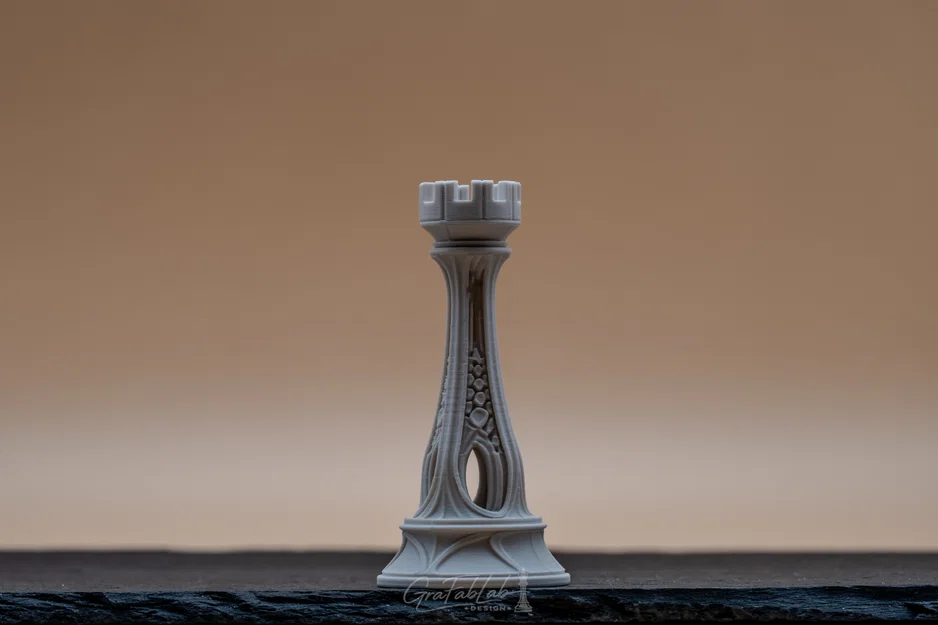 Nightgold Atelier "Rook" - Quân Xe trong bộ cờ vua - Image 4