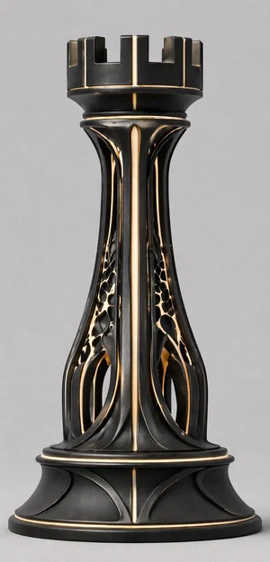 Nightgold Atelier "Rook" - Quân Xe trong bộ cờ vua - Image 6