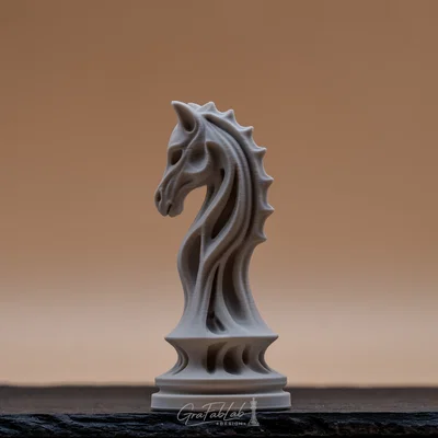 Quân Cờ "Hiệp Sĩ" (Knight) - Bộ Ivory Sanctum