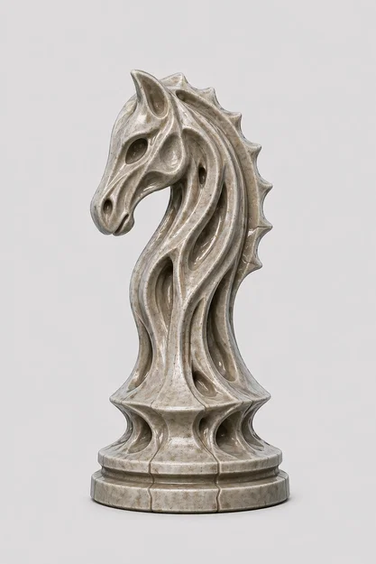Quân Cờ "Hiệp Sĩ" (Knight) - Bộ Ivory Sanctum - Image 6