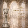 Ivory Sanctum "Rook" - Quân xe trong bộ cờ vua - Thumbnail 1