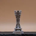Ivory Sanctum "Rook" - Quân xe trong bộ cờ vua - Thumbnail 2
