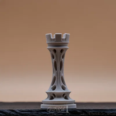 Ivory Sanctum "Rook" - Quân xe trong bộ cờ vua