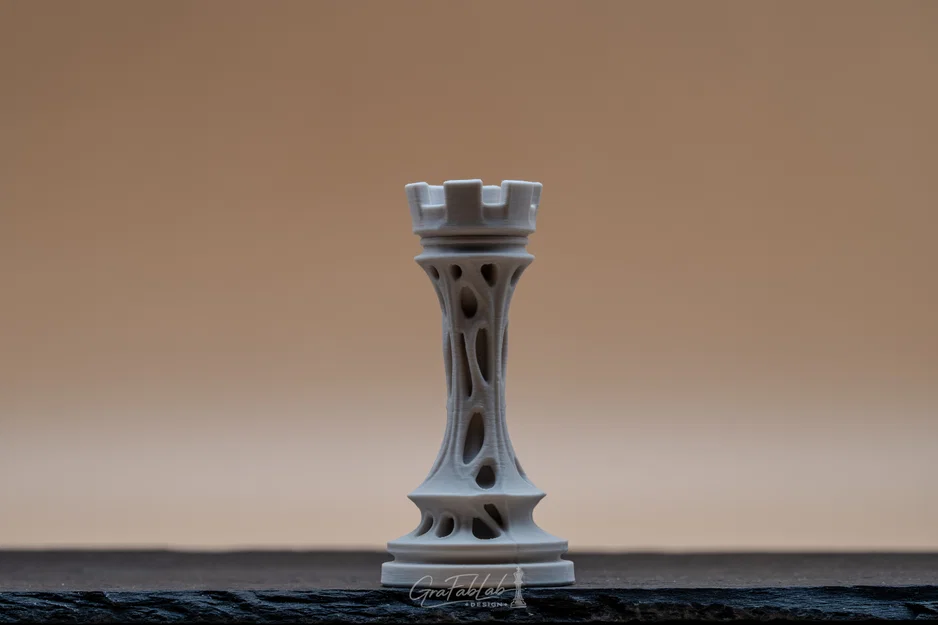 Ivory Sanctum "Rook" - Quân xe trong bộ cờ vua - Image 3