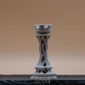 Ivory Sanctum "Rook" - Quân xe trong bộ cờ vua - Thumbnail 3