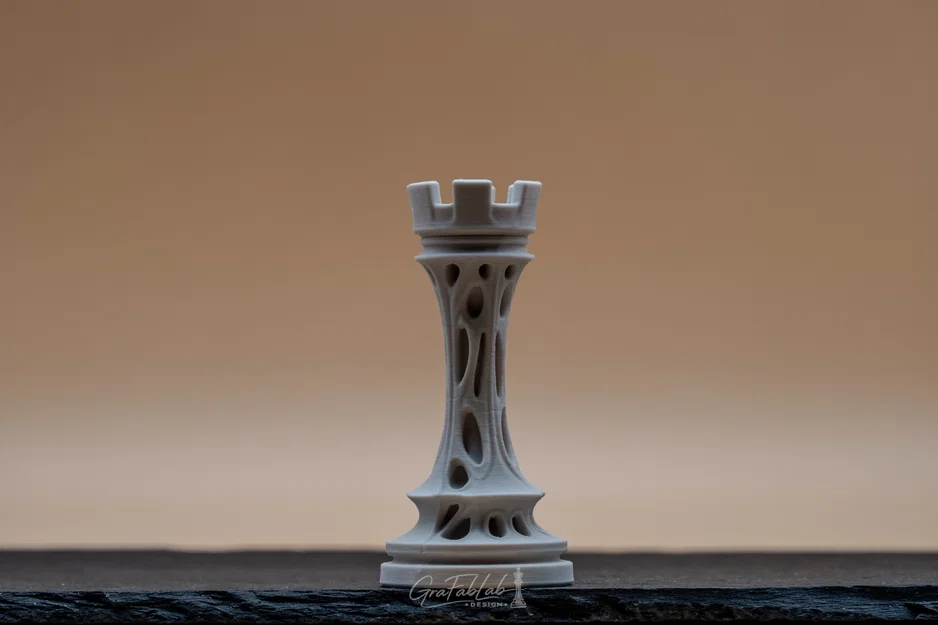 Ivory Sanctum "Rook" - Quân xe trong bộ cờ vua - Image 4