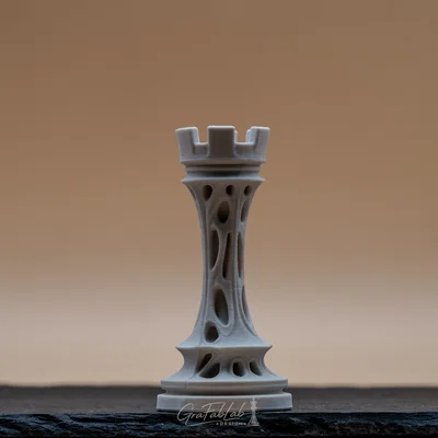 Ivory Sanctum "Rook" - Quân xe trong bộ cờ vua