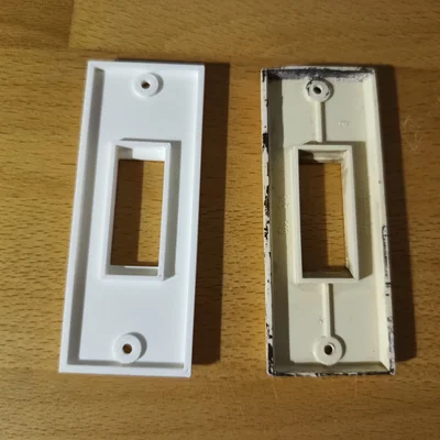 Nắp đậy công tắc âm tường 3555-06428 - Thay thế thẩm mỹ, dễ in 3D