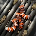 Gấu Trúc Đỏ Flexi Baby Siêu Dễ Thương - Đồ Chơi Khớp Nối, Móc Khóa và Nam Châm - Thumbnail 4