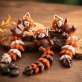 Gấu Trúc Đỏ Flexi Baby Siêu Dễ Thương - Đồ Chơi Khớp Nối, Móc Khóa và Nam Châm - Thumbnail 7