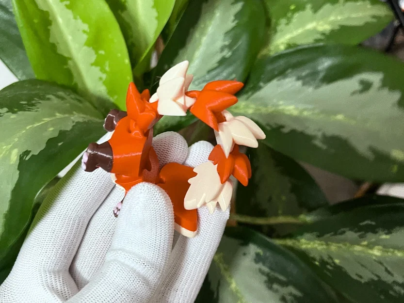 Gấu Trúc Đỏ Flexi Baby Siêu Dễ Thương - Đồ Chơi Khớp Nối, Móc Khóa và Nam Châm - Image 15