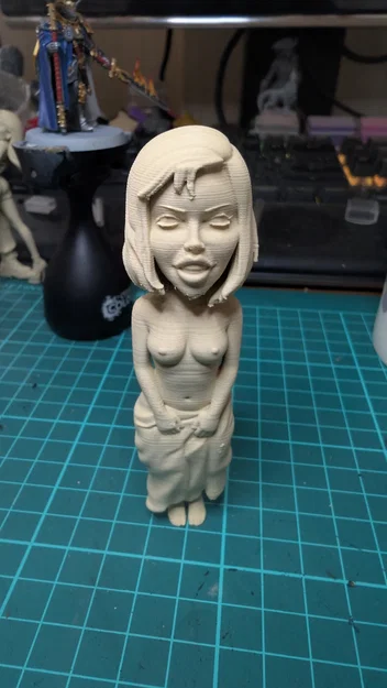 Mô hình 3D nhân vật nữ Strip-9 tinh tế - File in 3D nghệ thuật - Image 2