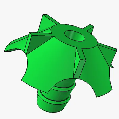 Water spreader 2 - Bộ chia nước cho tháp thủy canh xoay mô-đun