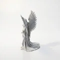 Mô hình 3D Thiên thần mặc váy có cánh - File in 3D chất lượng cao - Thumbnail 4
