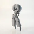 Tượng Nữ Hoàng Afro - Mô Hình Figure Nữ In 3D Độc Đáo - Thumbnail 1