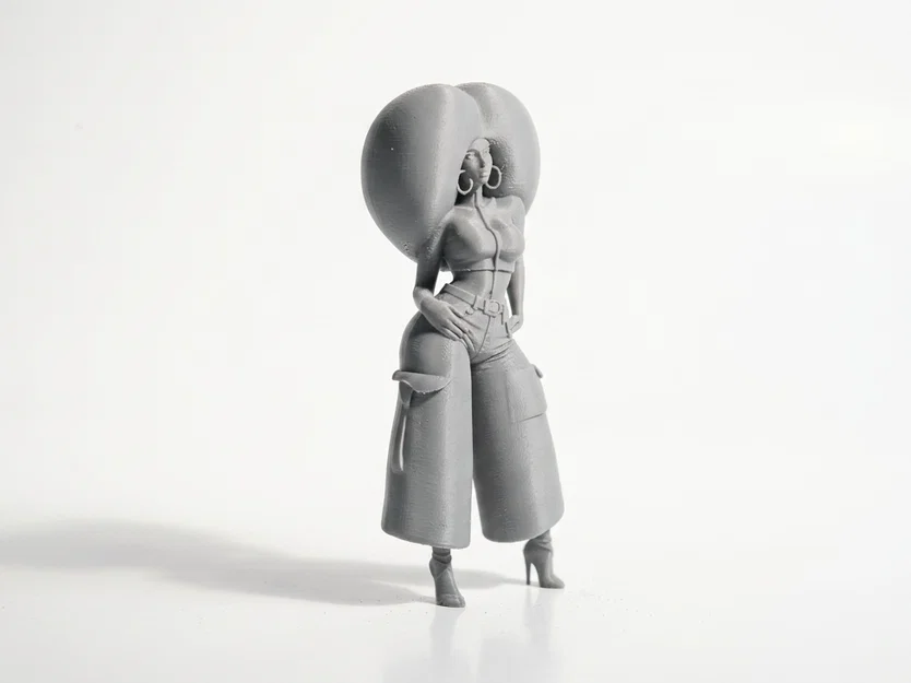 Tượng Nữ Hoàng Afro - Mô Hình Figure Nữ In 3D Độc Đáo - Image 2