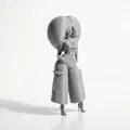 Tượng Nữ Hoàng Afro - Mô Hình Figure Nữ In 3D Độc Đáo - Thumbnail 2