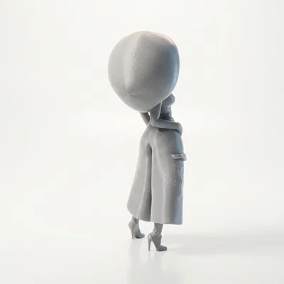 Tượng Nữ Hoàng Afro - Mô Hình Figure Nữ In 3D Độc Đáo