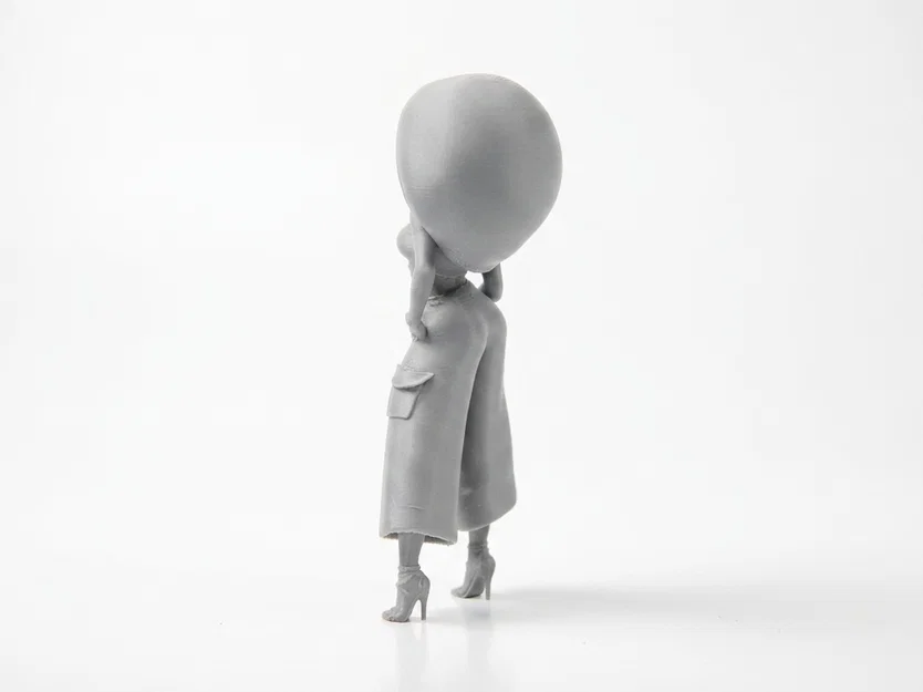 Tượng Nữ Hoàng Afro - Mô Hình Figure Nữ In 3D Độc Đáo - Image 4