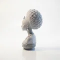 Tượng Bán Thân Người Phụ Nữ Châu Phi - Mô Hình In 3D Đẹp Mắt - Thumbnail 4