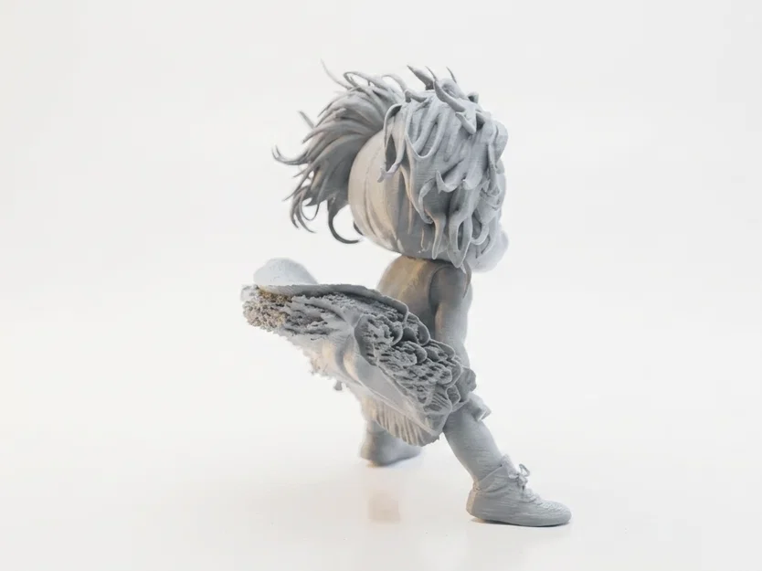 Mô hình 3D nhân vật nữ Cheerleader cá tính (Angry Cheerleader) - Image 3