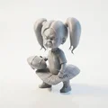 Mô hình nữ cầu thủ bóng bầu dục đầy khí chất - Mẫu in 3D sưu tầm độc đáo - Thumbnail 1